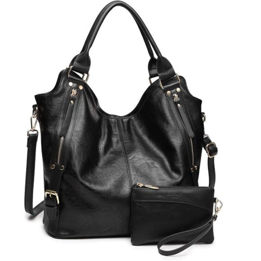 Women Tote Bag Handbags Pu Leather Fashion Hobo Shoulder Bags